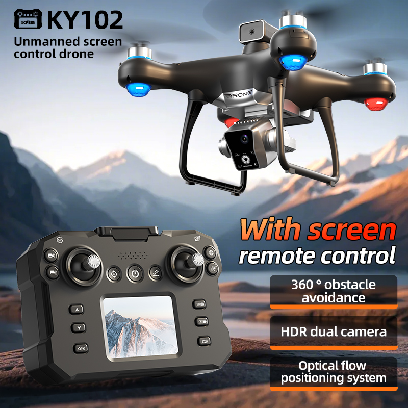 Drone Ky102 Rc - 2025 nueva versión controlada por pantalla