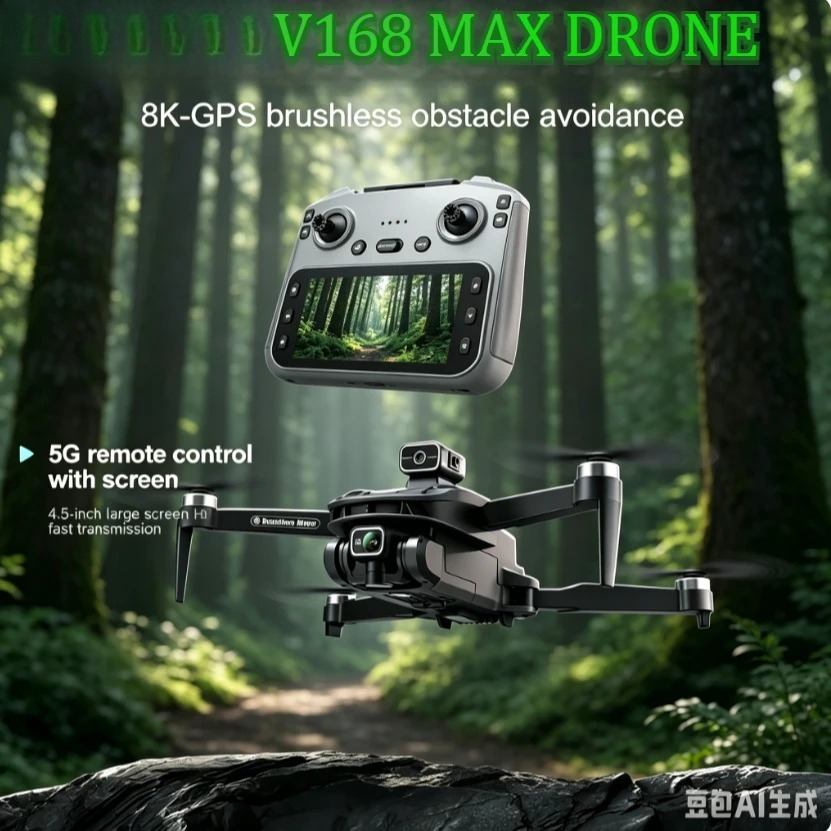 Drone Ls Rc - Dron RC Plegable Original V168 MAX