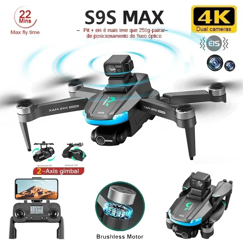 Drone Rc Harness - Nuevo S9S MAX MINI Drone 4K