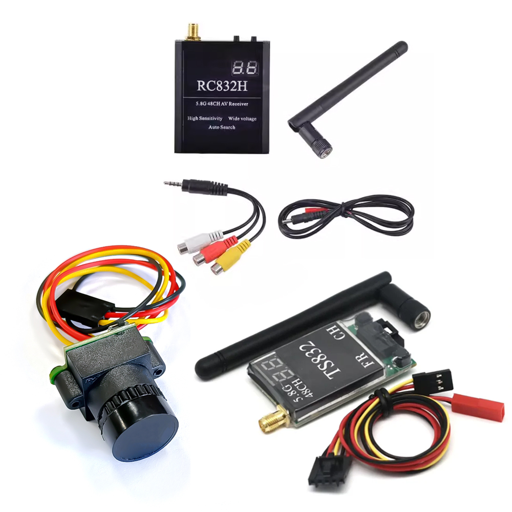 Drone Rc Harness - AV Transmisor Inalámbrico, receptor TS832 +