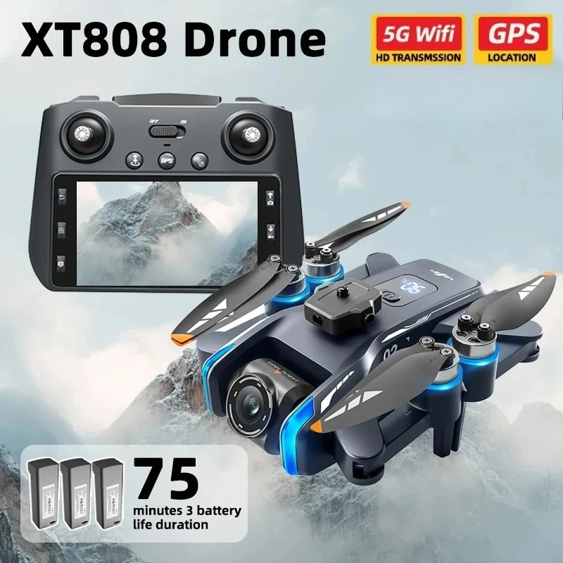 Drone Ls Rc - Dron XT808 Pro MAX Original, 4K