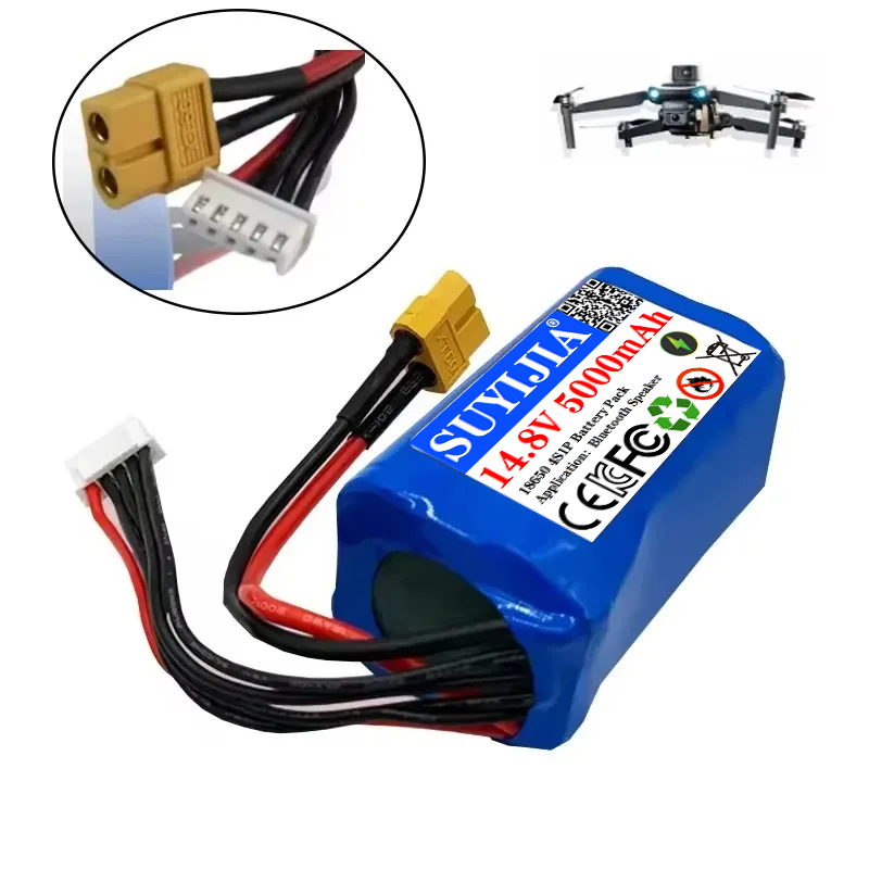 Batería de repuesto 18650, 14, - Drone Rc Game reseña y precio