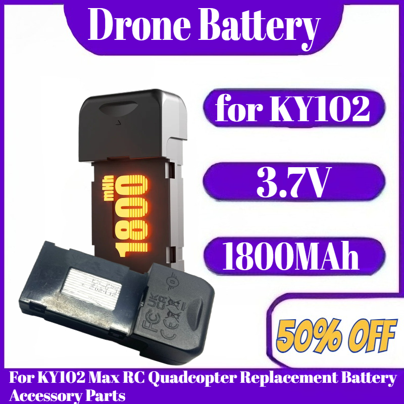 Batería de Dron KY102, 3,7 V,  - Drone Ky102 Rc reseña y precio