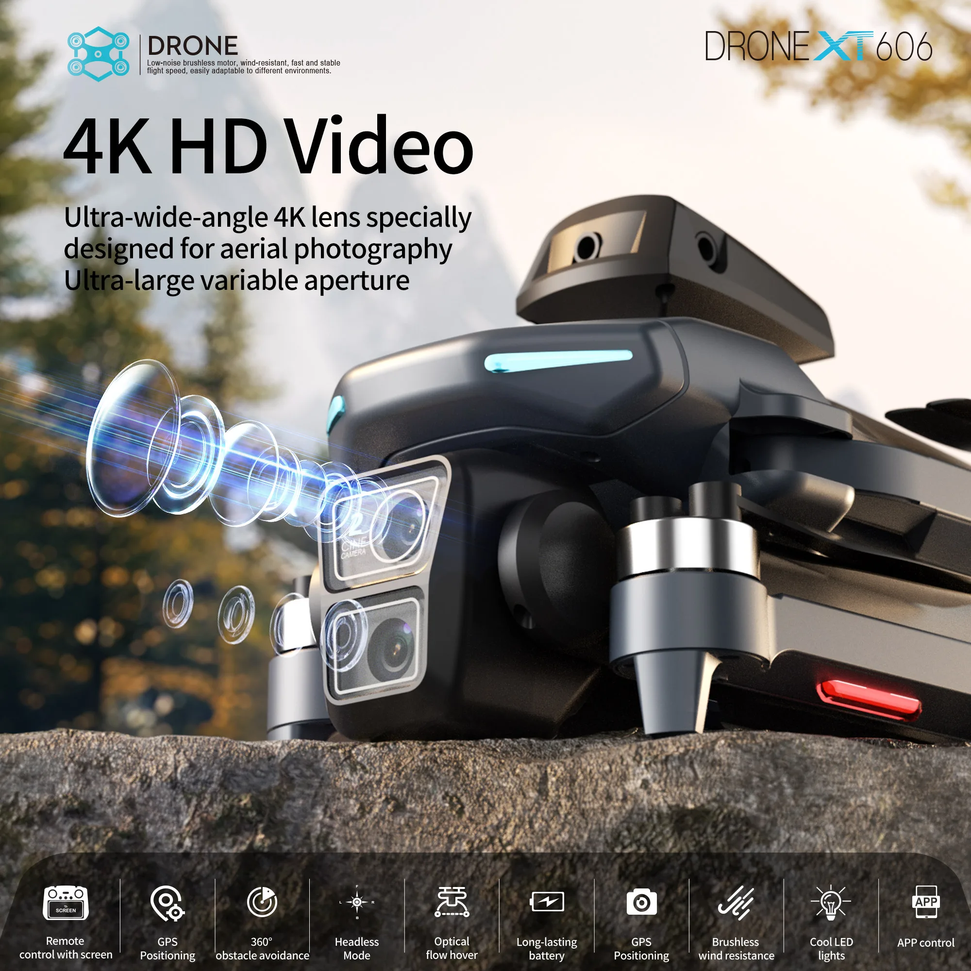 Dron Original XT606 Profesiona - Drone Ls Rc reseña y precio
