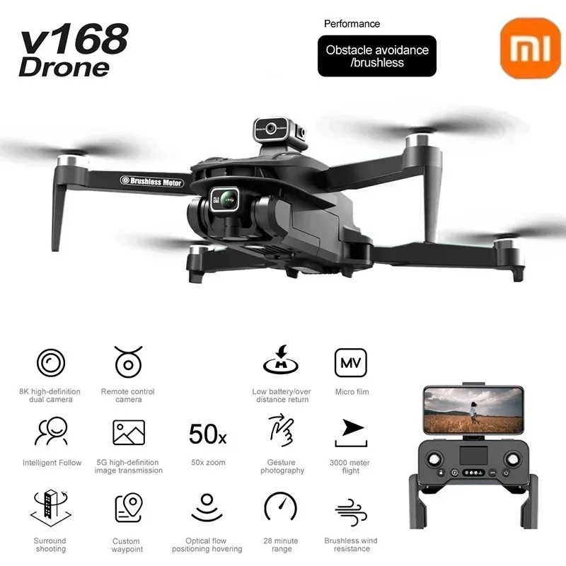 Dron GPS V168 original profesi - Drone Ls Rc reseña y precio
