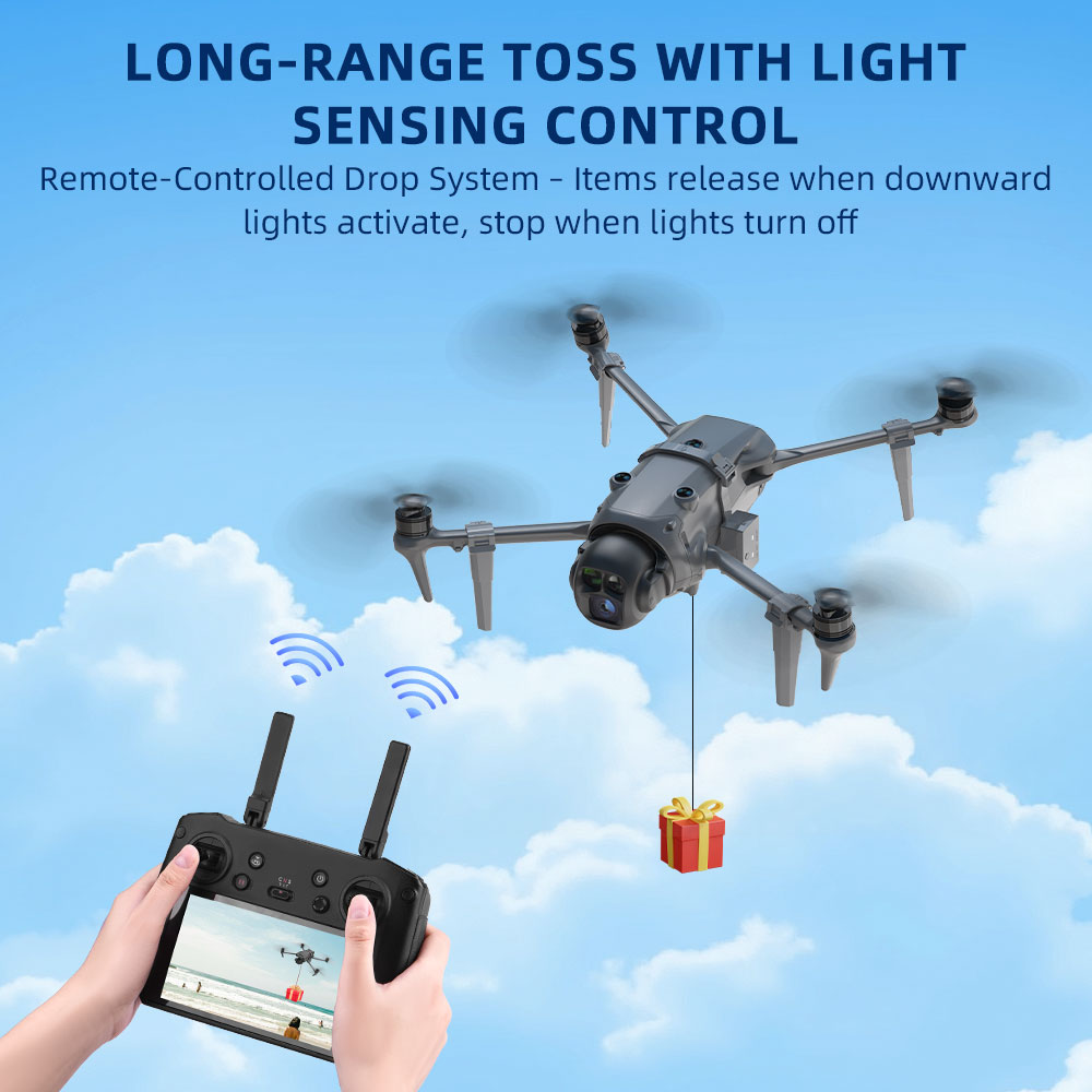 BRDRC-sistema Airdrop para Dro - Drone Rcfpvpro reseña y precio