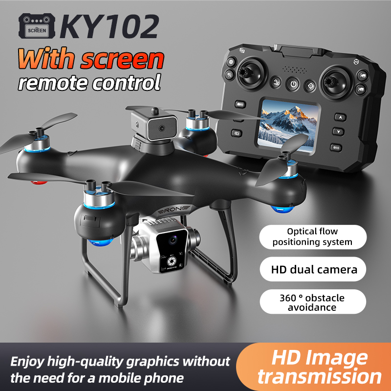 2025 nueva versión controlada  - Drone Ky102 Rc reseña y precio