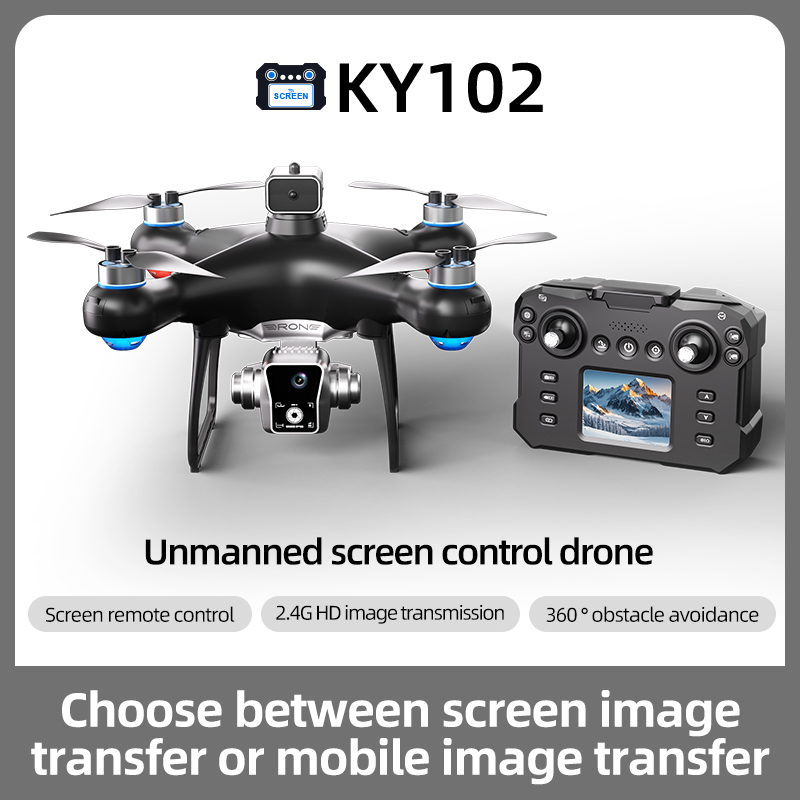 2025 nueva versión controlada  - Drone Ky102 Rc reseña y precio