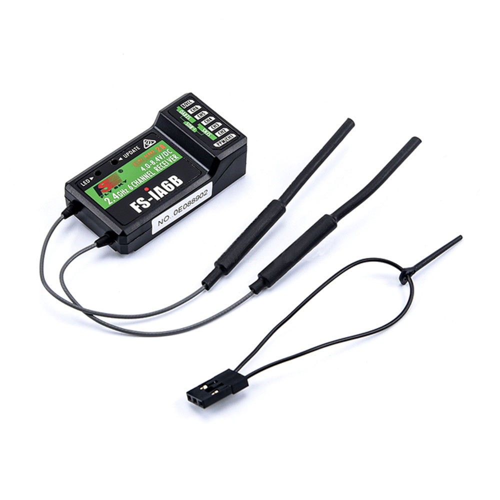 Flysky RC Receiver FS-IA6 IA6B - Drone Rc1 reseña y precio