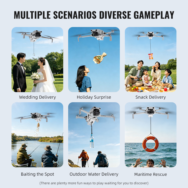 Sistema de lanzamiento aéreo d - Drone Dji Rc N1 reseña y precio