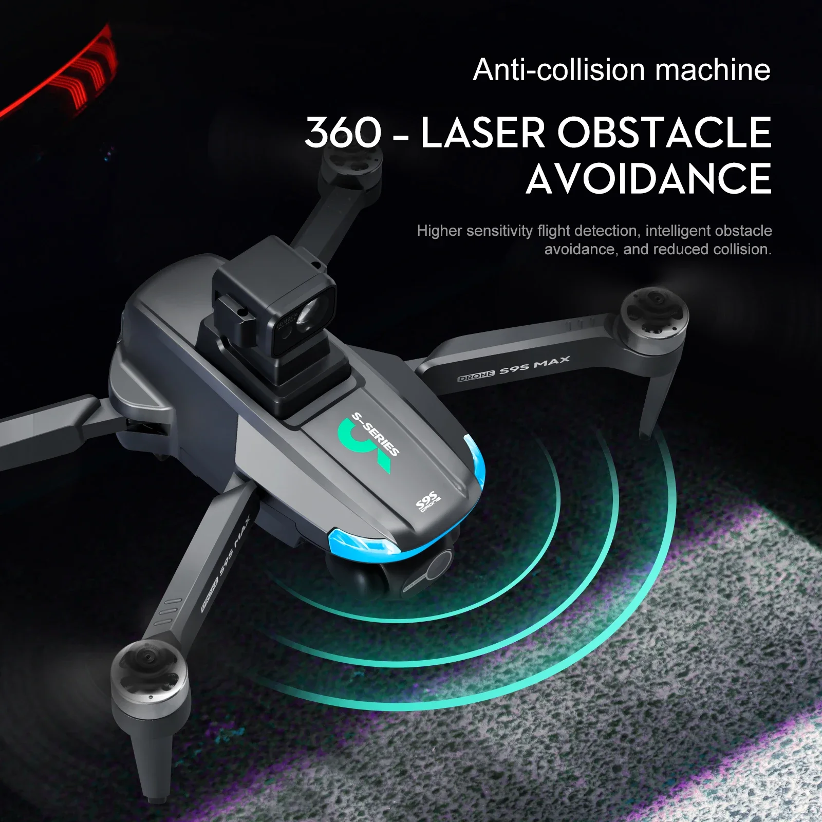 Nuevo S9S MAX MINI Drone 4K 2  - Drone Rc Harness reseña y precio