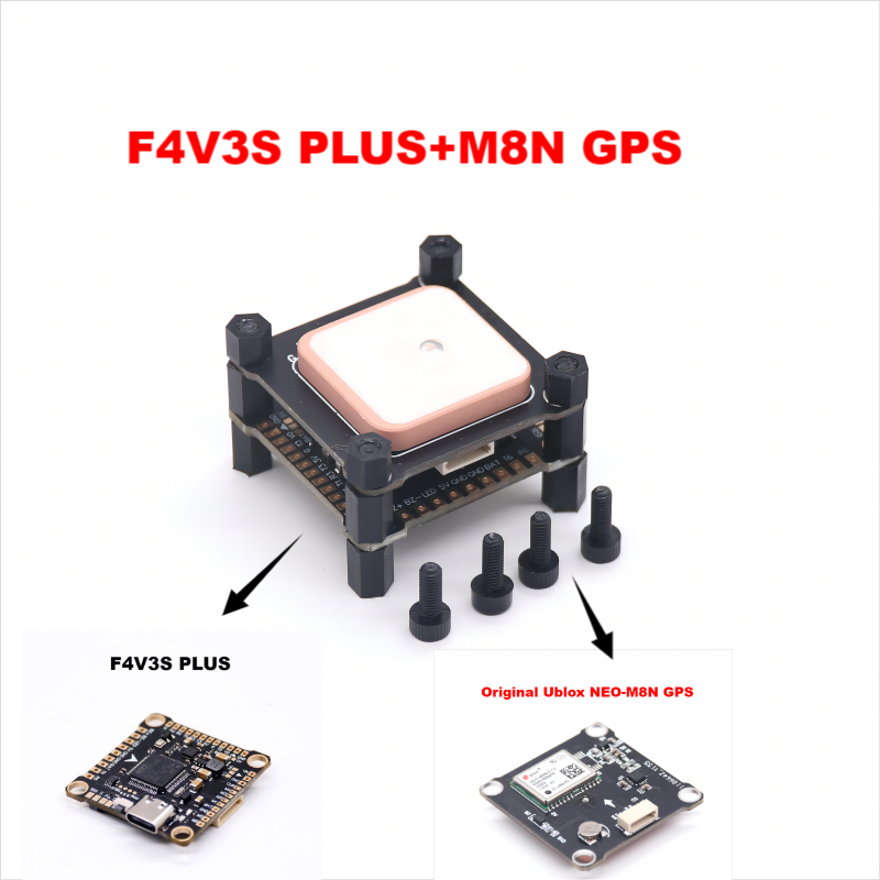 Módulo GPS M8N con brújula QMC - Betaflight Flight Controller reseña y precio