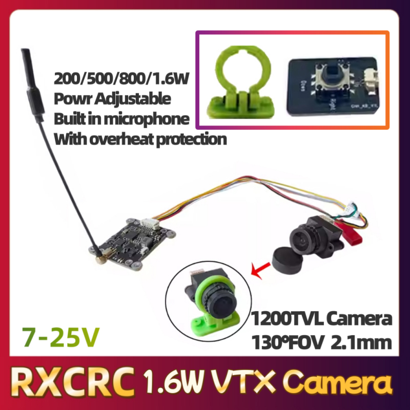 Módulo RXCRC 5.8G 48CH 1.6W VT - Drone Rc1 reseña y precio
