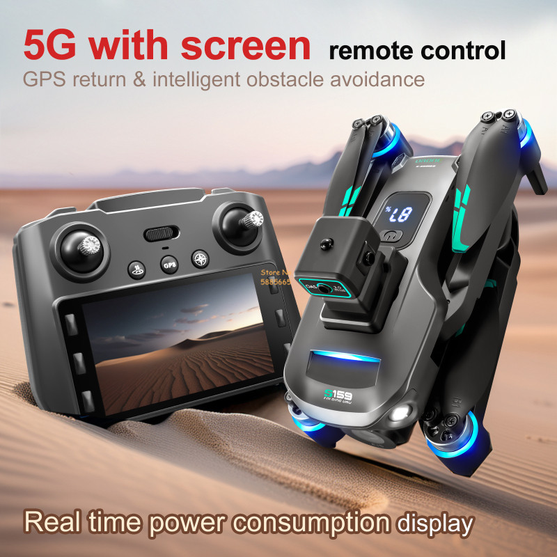 8K Cámara Dual 5G WIFI FPV Con - Drone Rc Harness reseña y precio