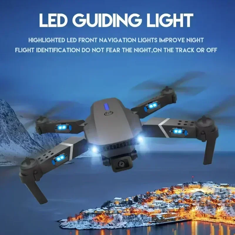 E88 Pro WIFI FPV Drone gran an - Drone Rc Harness reseña y precio