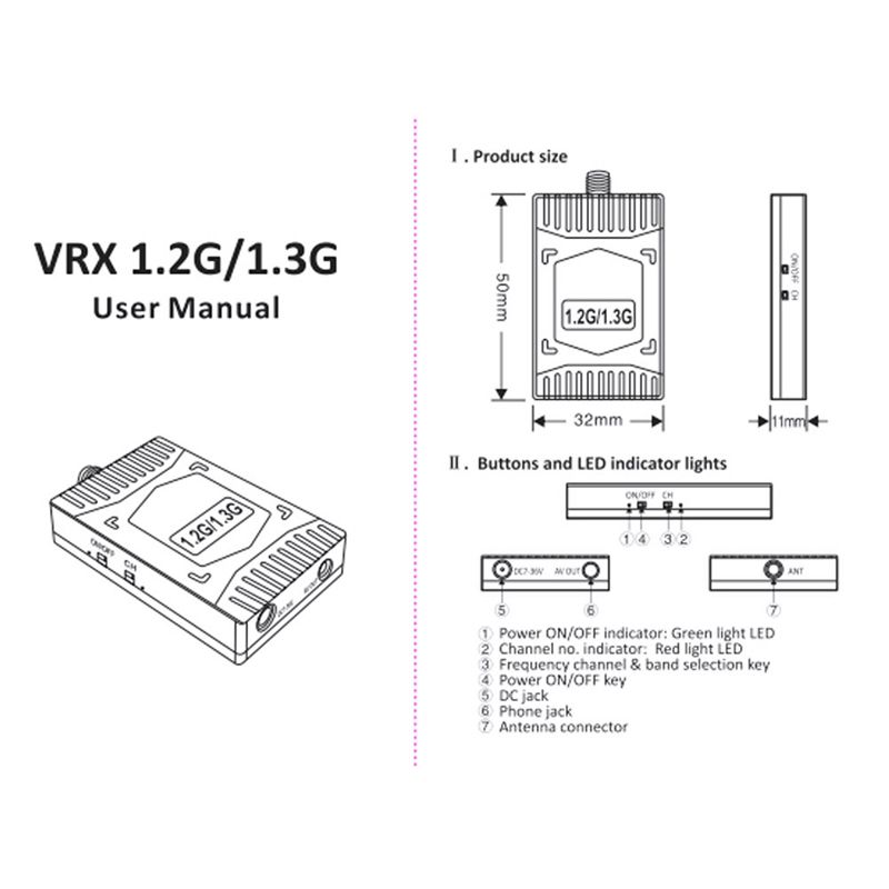 Receptor de Video y Audio FPV  - Drone Avion Rc reseña y precio