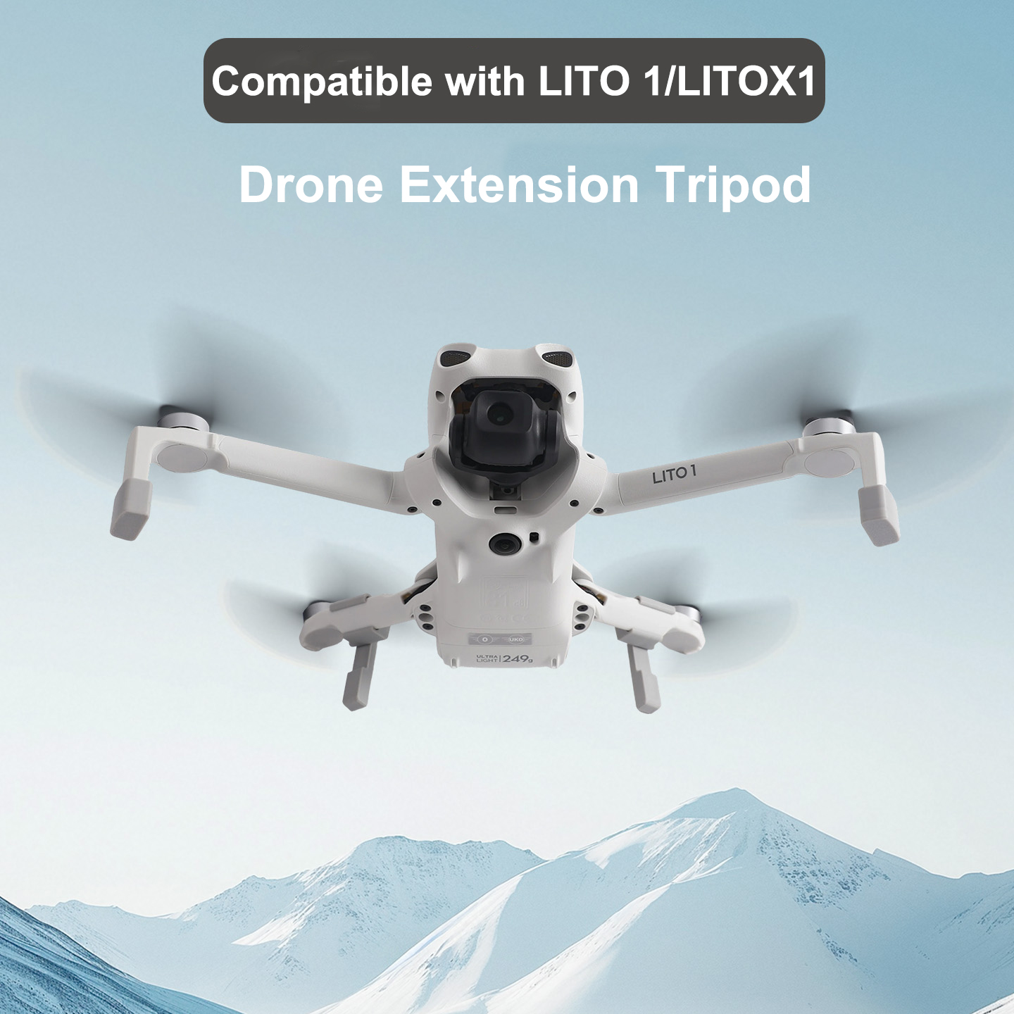 Extensor de tren de aterrizaje - Drone Dji Rc N1 reseña y precio