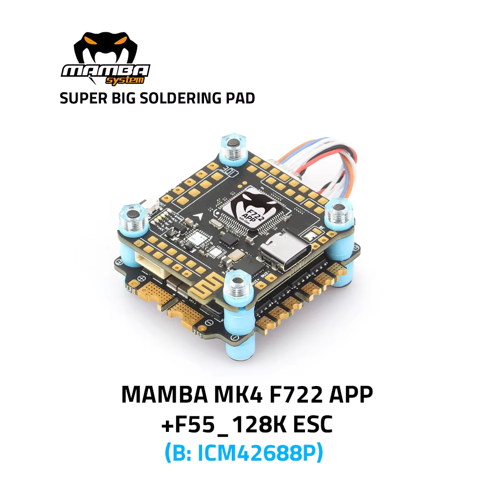 Diatone MAMBA F722 APP MK4 WIF - Betaflight Flight Controller reseña y precio