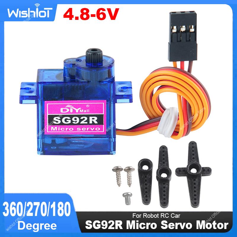 Micro servomotor SG92R 4,8-6V  - Drone Avion Rc reseña y precio