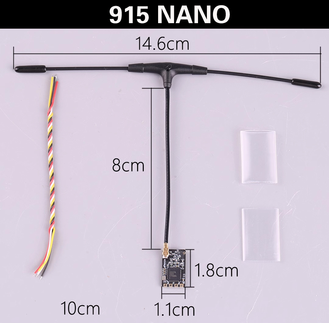 Receptor BAYCK ELRS 915 Nano E - Drone Rc Diy reseña y precio
