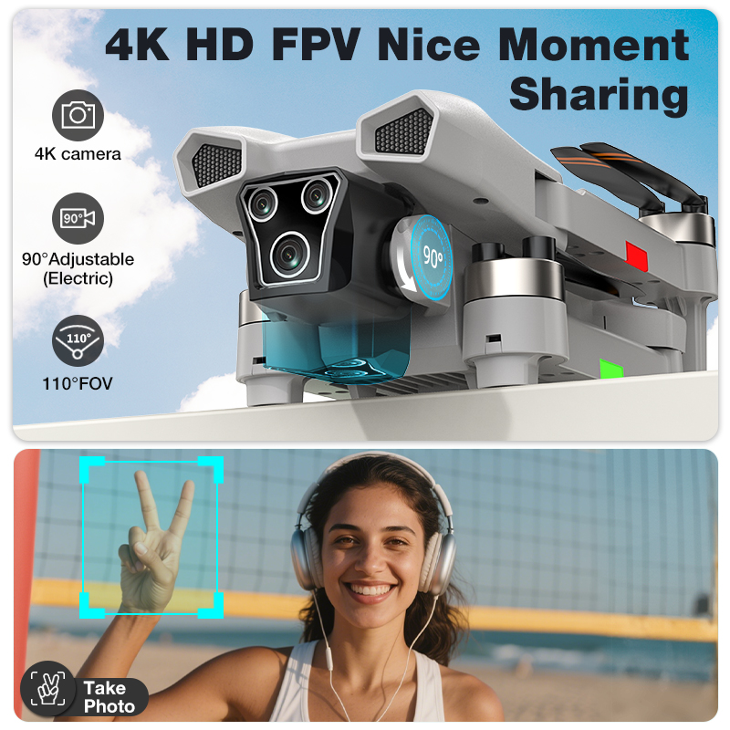 NUEVO Dron L017 Pro con Motor  - Drone Rc Harness reseña y precio