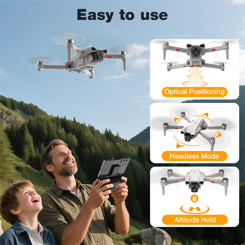 NUEVO Dron L017 Pro con Motor  - Drone Rc Harness reseña y precio