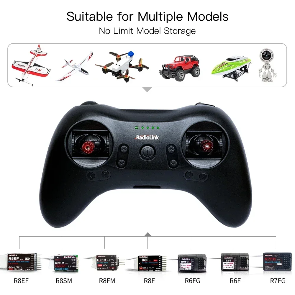 Radiolink nuevo T8S 2,4G 8 can - Drone Rc Game reseña y precio