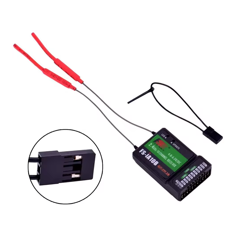 Receptor Flysky FS-iA10B 2.4G  - Drone Rc1 reseña y precio