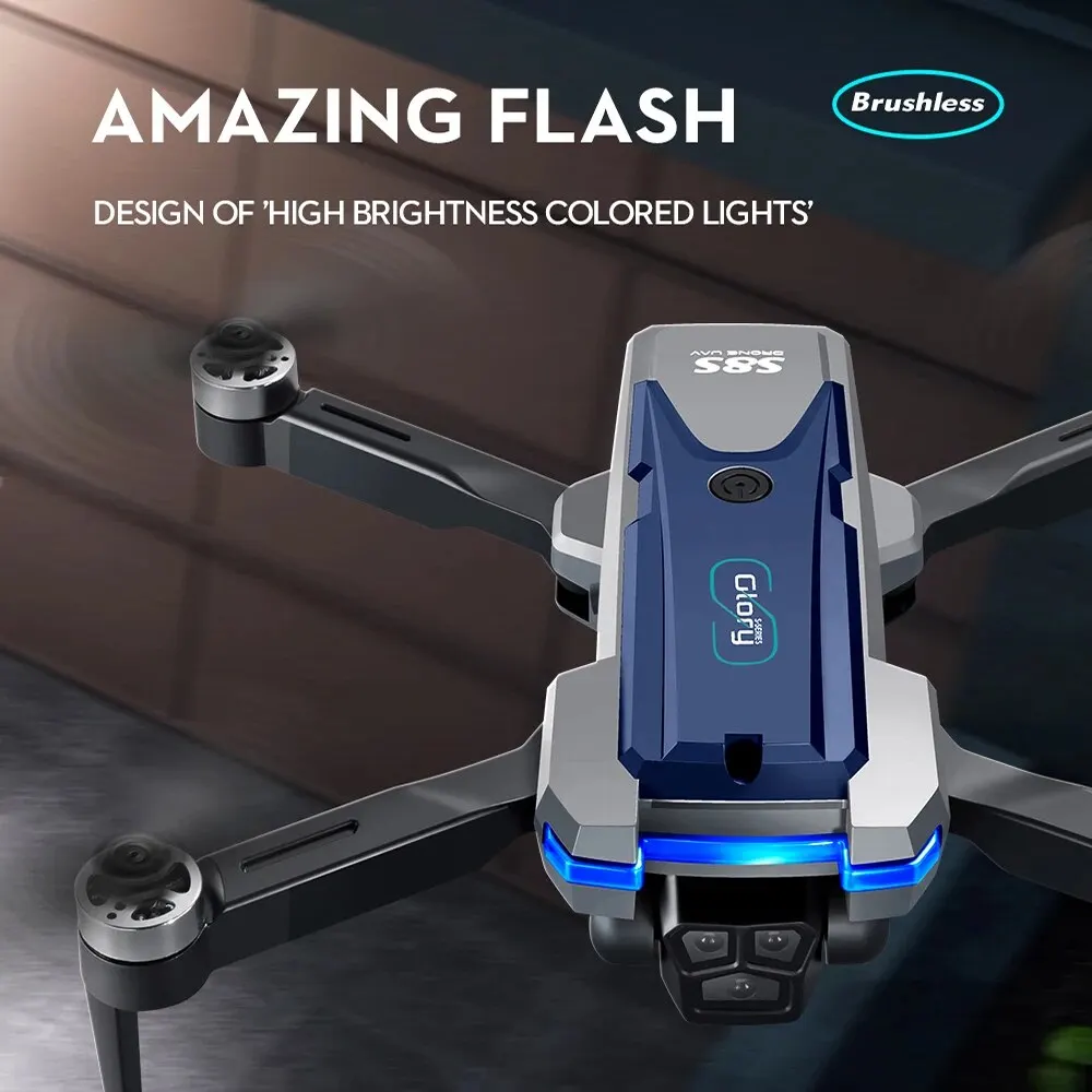 Dron plegable S8S con GPS, 5G, - Drone Rc Harness reseña y precio